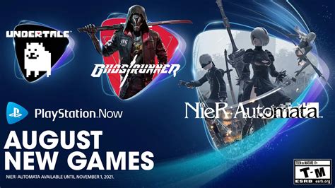 PlayStation Now Adds NieR: Automata, Ghostrunner, and More in August