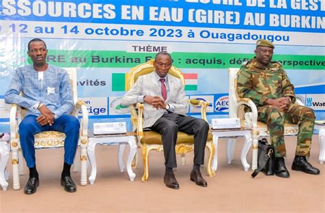 Burkina MEEA 30 ans de mise en œuvre de la GIRE une halte pour faire