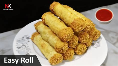 Easy Roll Recipe খুব সহজে মজার রোল রেসিপি Potato And Egg Roll