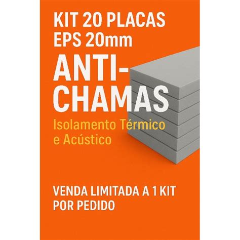Placas Para Isolamento Térmico - 20 placas EPS ISOPOR anti chamas ISOLAMENTO TÉRMICO ACÚSTICO 20MM ...