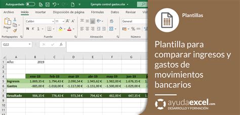 C Mo Crear Un Comparador De Ingresos Y Gastos Ayuda Excel