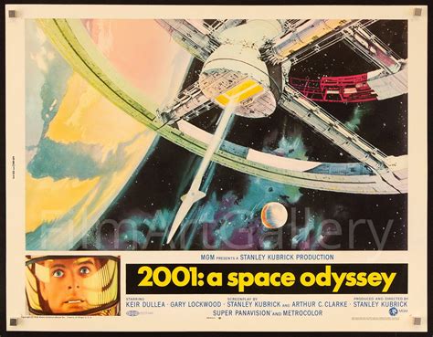 2001 A Space Odyssey Movie Poster 1968 Half Sheet 22x28