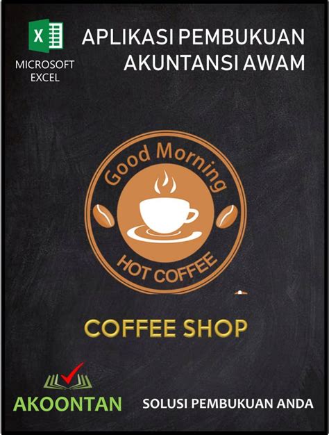 Ak Aw Xl Akuntansi Coffee Shop Kafe Akoontan