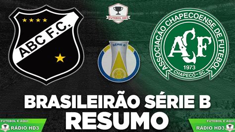 Chapecoense Mais Se Recupera Na Partida E Empata O Abc Fora De Casa