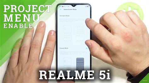 How To Enable Disable App Drawer In Realme I Turn On Off Menu