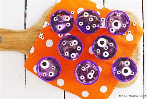 Monster Eyeball Halloween Jello Shots | Made In A Day