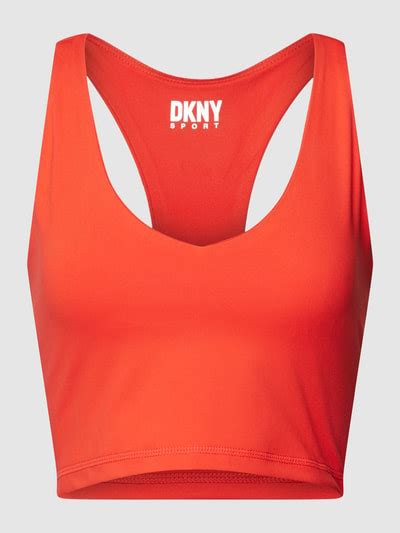 Dkny Performance Sport Bh Mit Racerback Modell Balance Rot Online