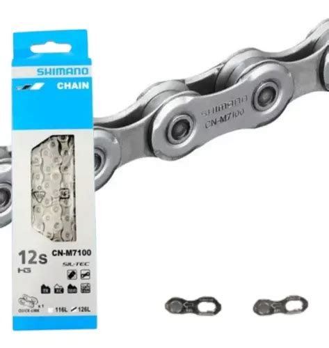 Corrente Shimano V Cn M Elos Sil Tec Hg Quick Link Frete Gr Tis