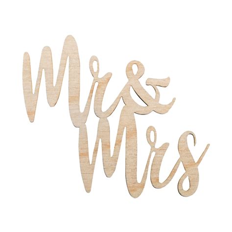 Holz Schriftzug Mini Mr Mrs Vbs Hobby Bastelshop