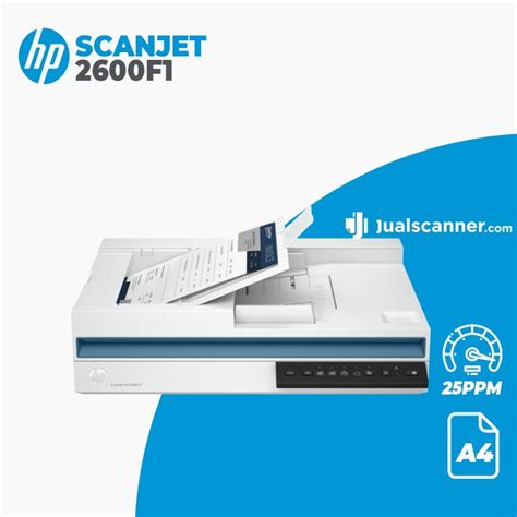 Scanner Hp Scanjet Pro 2600 F1 Jualscanner