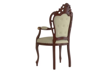 3D Classical Elegant Armrest Chair Model - TurboSquid 2185545