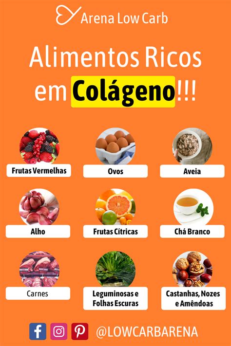 Alimentos Ricos Em Colágeno Arena Low Carb Alimentos Comidas