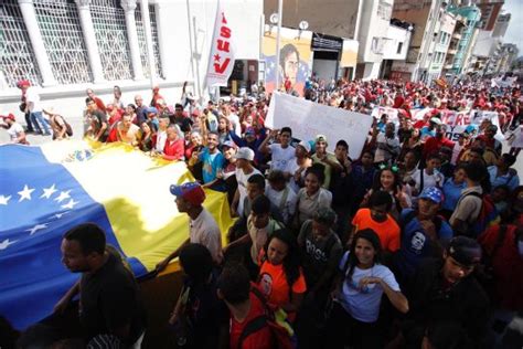 EN FOTOS Fuerzas Revolucionarias Tomaron Las Calles De Caracas Por La