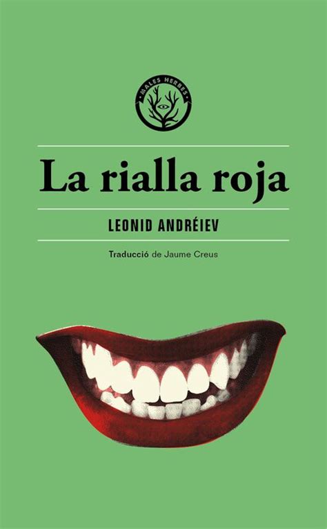 La rialla roja de Leonid Andréiev llibre Distorsions Editorial Males