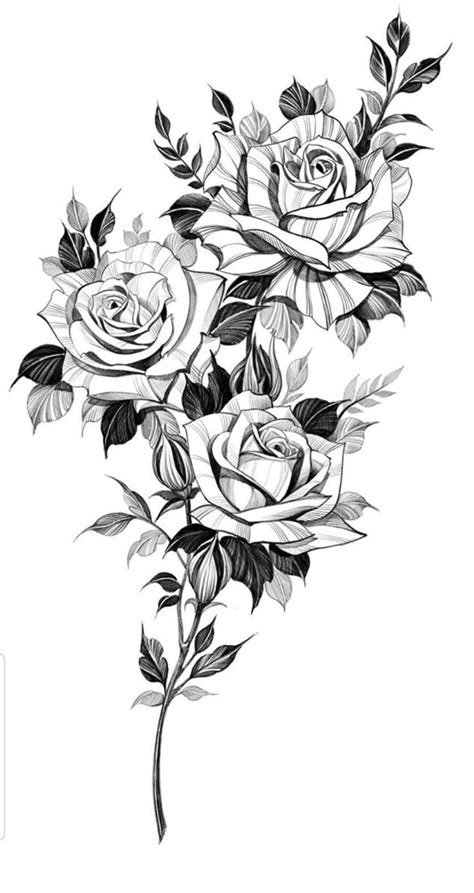 Floral Tattoo Sleeve Rose Floral Tattoo Sleeve Floral Tattoo Design