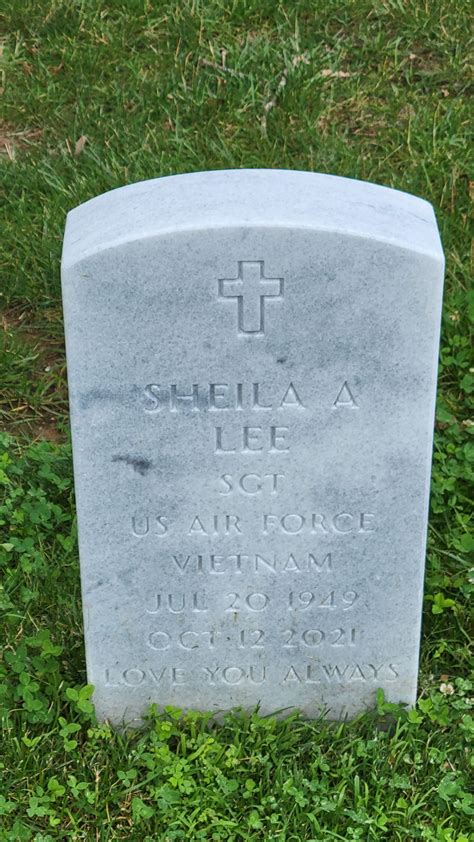 Sheila Annette Gordon Lee M Morial Find A Grave