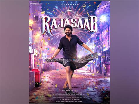 Prabhas Announces New Horror Film The Raja Saab Check Out First Look