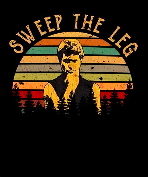 Sweep The Leg The Karate Kid Vintage Digital Art by Duong Dam