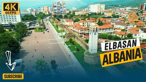 Elbasan Albania Video By Drone K Fps Youtube