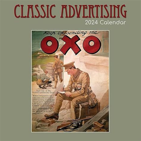 TGSC Classic Advertising Wall Calendar 2024 16 Months Monthly