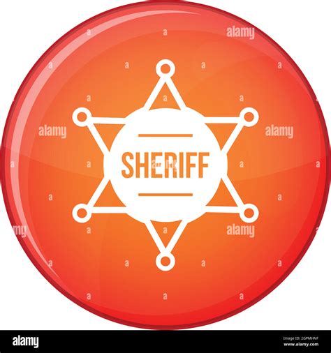 Sheriff Sign Stock Vector Images Alamy