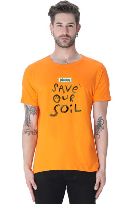 Save Our Soil T Shirt For Men At Rs Round Neck Men T Shirt