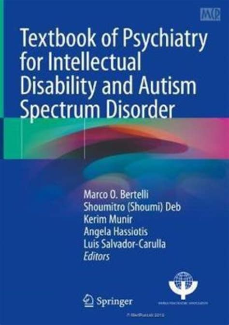 Textbook Of Psychiatry For Intellectual Disability And Autism Spectrum