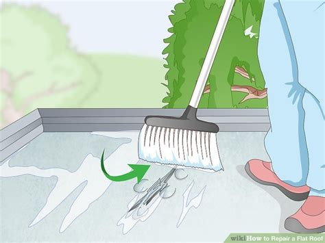 4 Ways To Repair A Flat Roof Wikihow