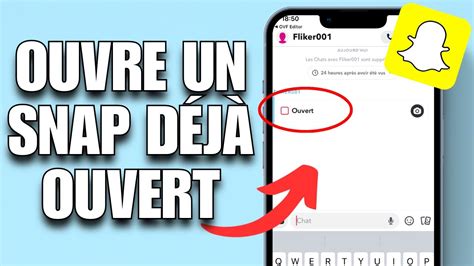 Comment Ouvrir Un Snap Deja Ouvert 100 Facile YouTube