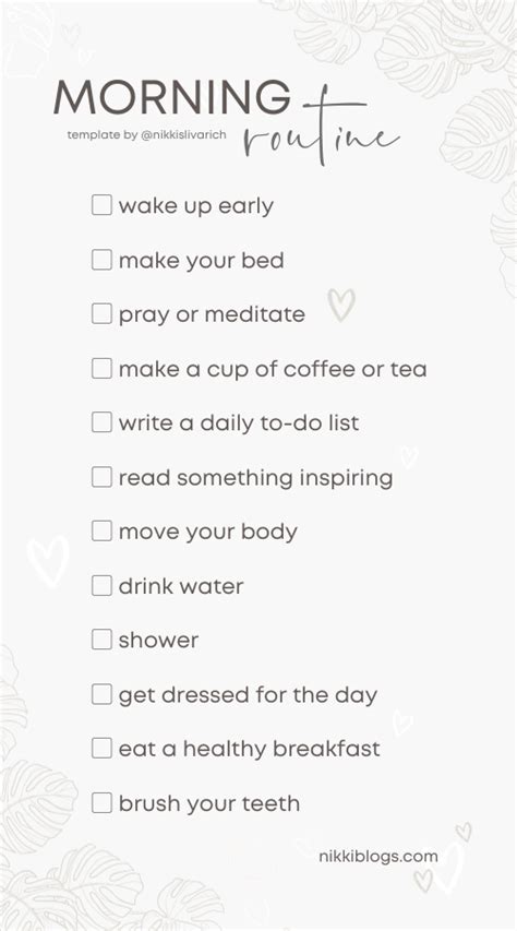 Ultimate Morning Routine Checklist That Changed My Life