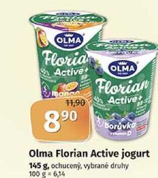 Archiv Olma Florian Active Jogurt G Ochucen Vybran Druhy V