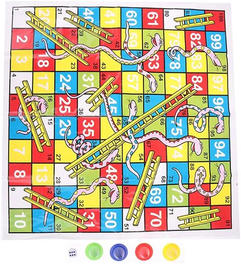 Snakes And Ladders Board Games Tr Ch I C I N Cho M I Gia Nh