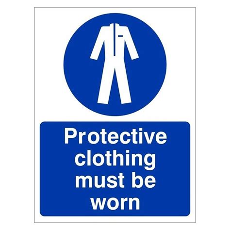 Protective Clothing Must Be Worn Sign Safety Signs From Parrs Uk