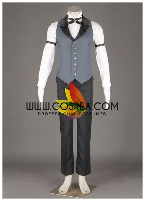 Black Butler Kuroshitsuji Claude Faustus Cosplay Costume - Cosrea Cosplay