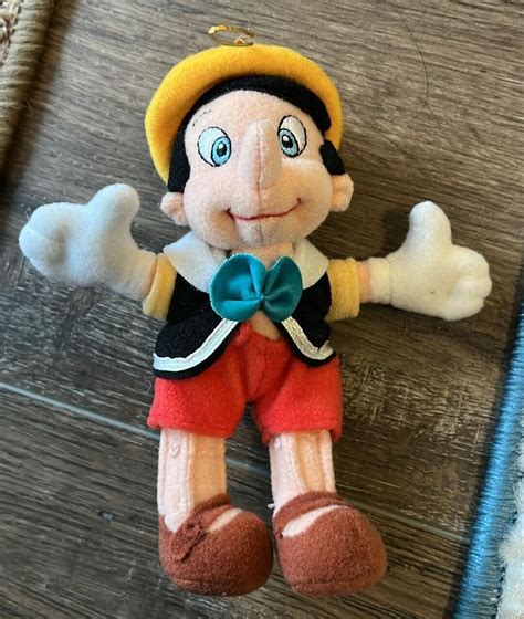 Disney Pinocchio Plush Toy Ornament 4 Inches Etsy