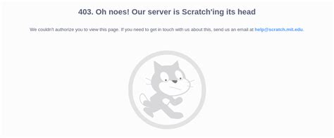 Server Is Scratching Its Head Discuss Scratch