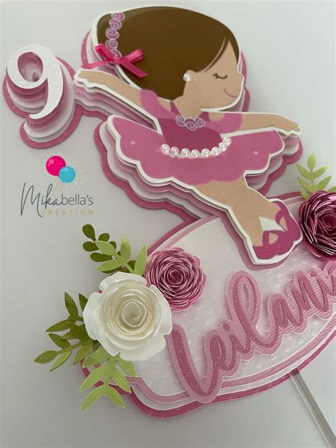 Ballerina Cake Topper Bonecas Artesanais Bailarina Artesanal