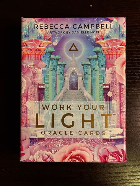 Work Your Light Oracle Cards A Card Deck And Guidebook Hobbies