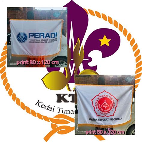 Jual Bendera Pataka Ruangan Ruang Peradi Ikadin Perhimpunan Ikatan