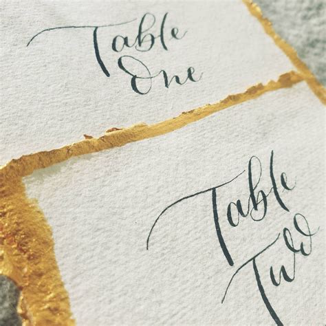 Calligraphy Table Plan Handwritten Table Planning Wedding Etsy