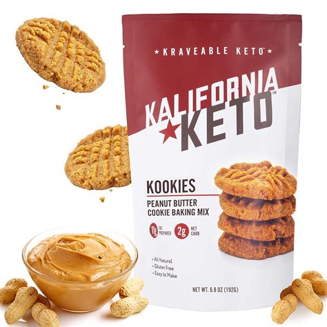 Kalifornia Keto Cookie Mix Low Carb Keto Friendly And Low Sugar Keto Snacks