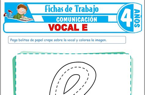 Las Vocales Para Ninos De 4 Anos