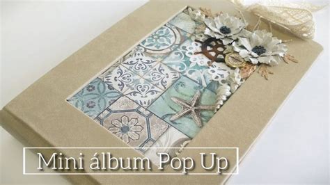 Mini Album Con Estructura Pop Up Con Satwa Tutorial Lluna Nova