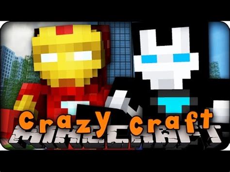 Minecraft Mods CRAZY CRAFT 2 0 Ep 129 IRON MAN Superhero