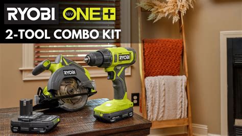 RYOBI 18V ONE 2 Tool Combo Kit YouTube