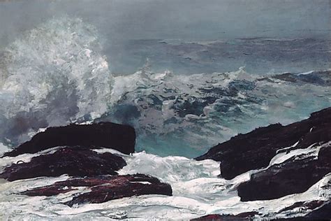 Seascape Paintings Maine Coast by Winslow Homer