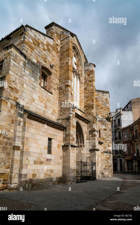 Church San Juan Bautista At Plaza Mayor In Zamora Castile And Leon