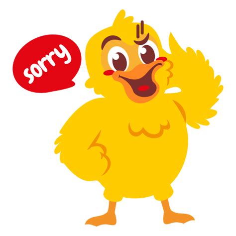 Sorry Stickers - Free animals Stickers