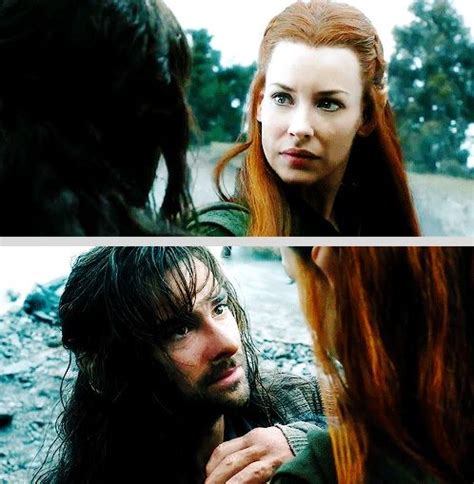 Kili Kili And Tauriel Kili I Saw The Light