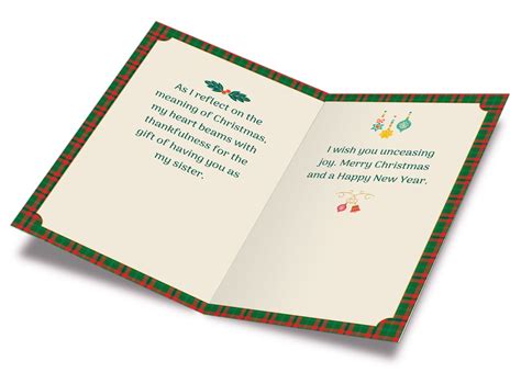 Christmas Card For Sister — Prime Greetings